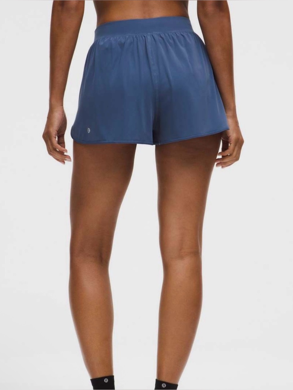 Lululemon Sleek High-Rise Short 2" in Blue Twill - Size XXS (Size 2) NWT - Picture 4 of 8